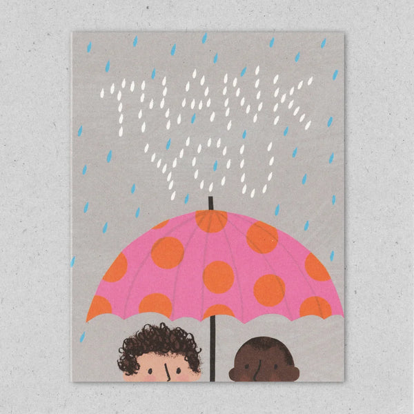 Thank You Brolly Mini Card