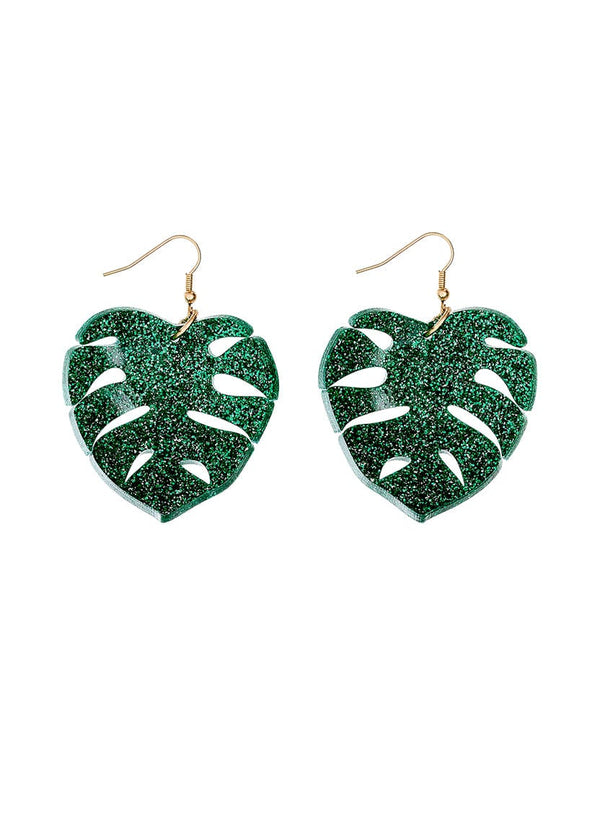 Tropical Leaves Earrings