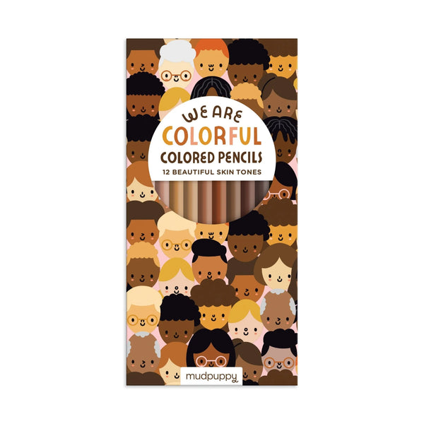 We Are Colourful Skin Tone Pencils