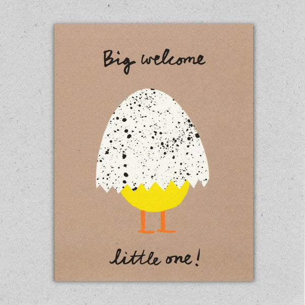 Big Welcome Mini Card