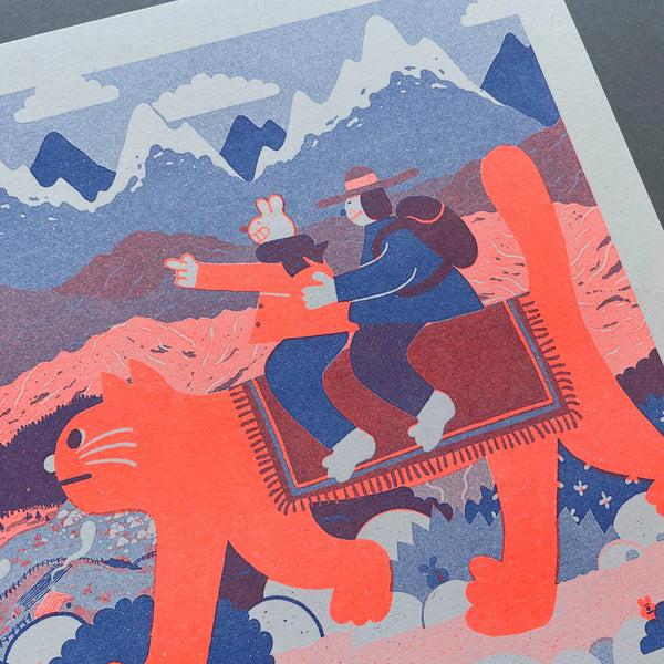 Cat Riders by Yuk Fun