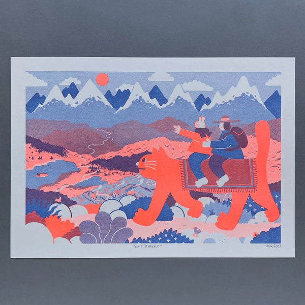 Cat Riders by Yuk Fun