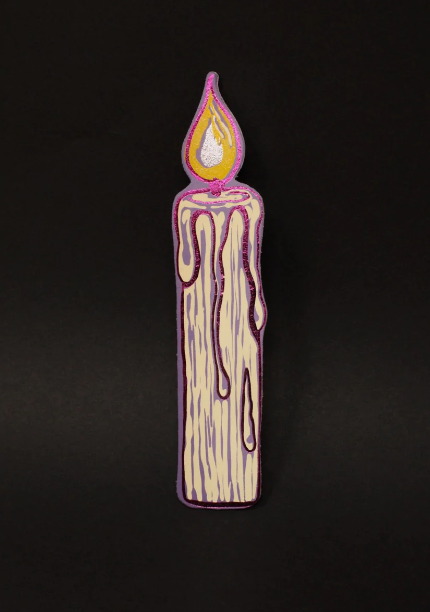 Candle Bookmark