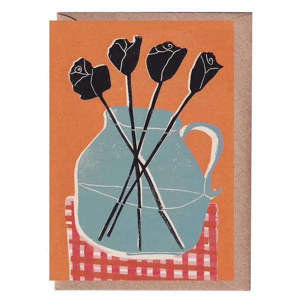 Roses Card by Luiza Holub