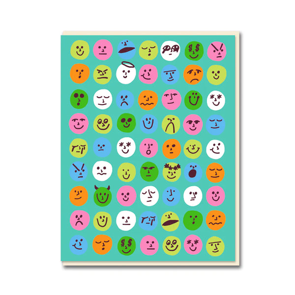 Thinking of You Faces by Jordan Sondler