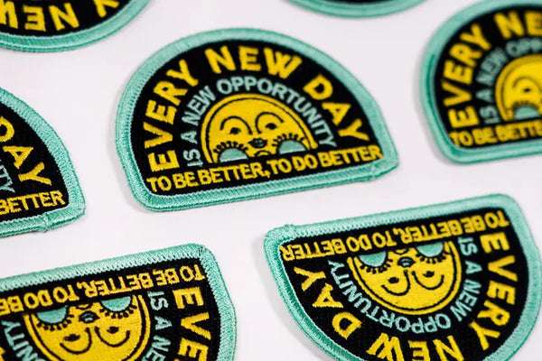 Every New Day Iron-on Patch