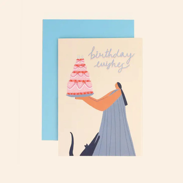 Birthday Wishes by Little Black Cat Illustrated Goods