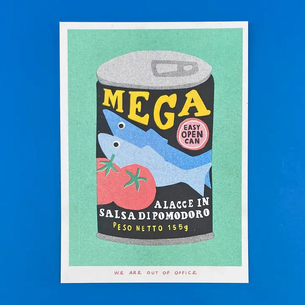 A Can of Mega Sardines