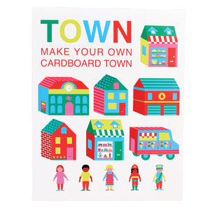 Make Your Own Cardboard Town by Rex