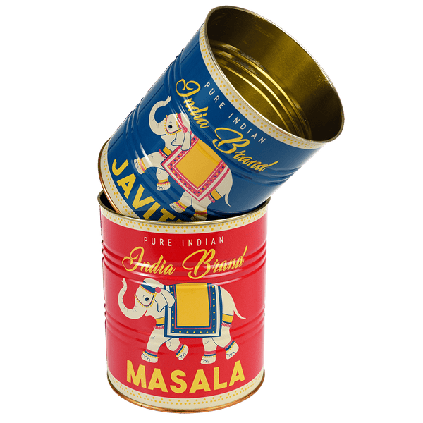 Masala and Javitri Storage Tins by Rex