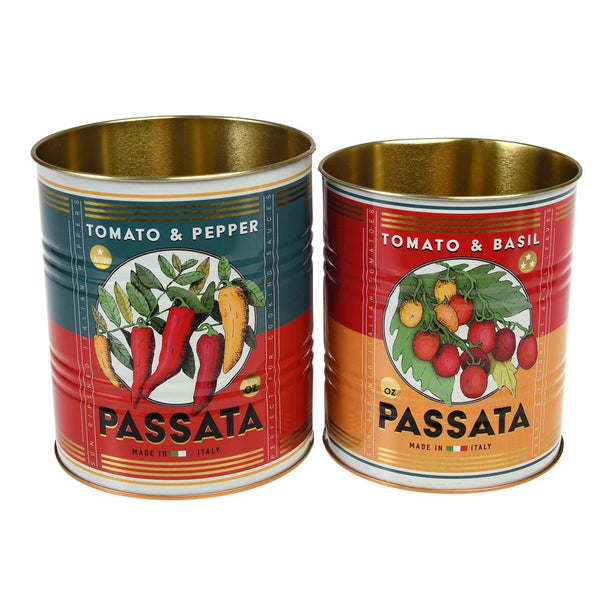 Passata Storage Tins by Rex