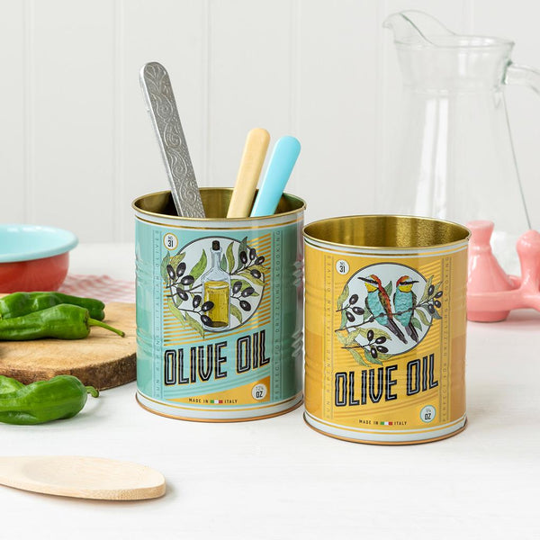 Olive Oil Storage Tins