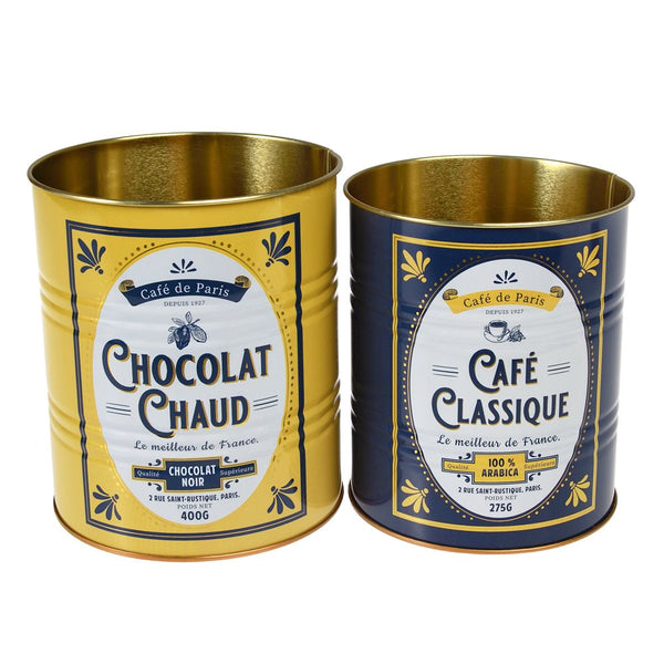 Cafe de Paris Storage Tins by Rex