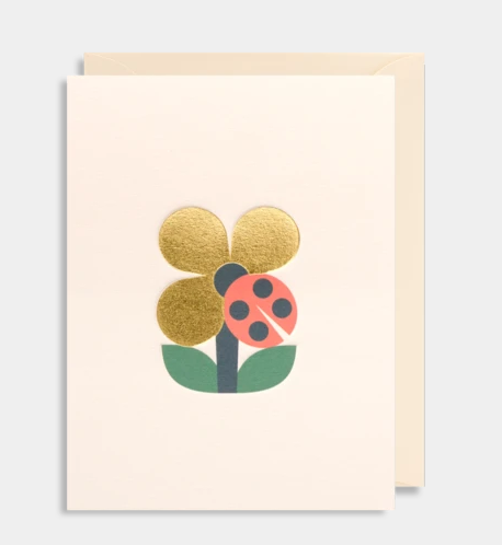 Ladybird and Flower