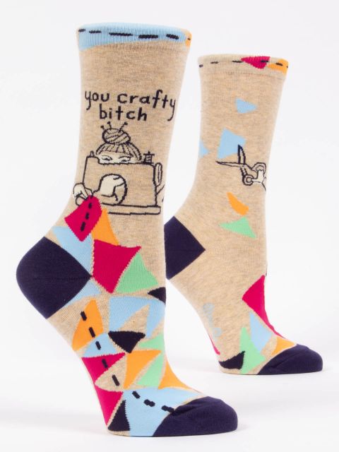 You Crafty B*tch Women's Socks