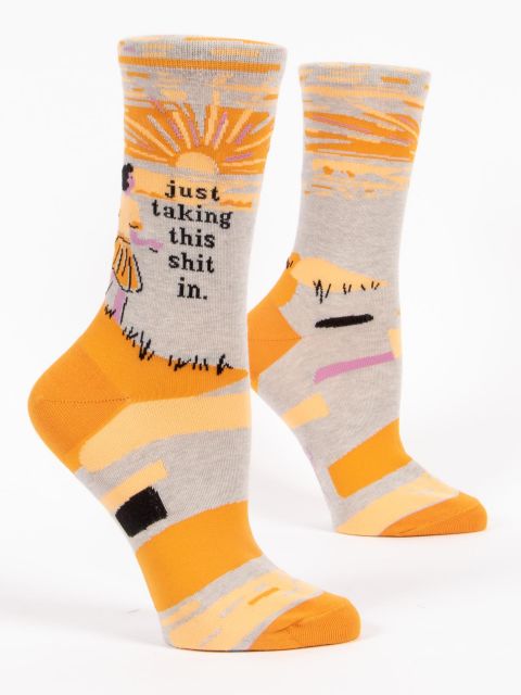 Taking This Sh*t In Women's Socks by Blue Q