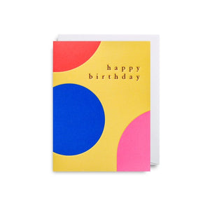 Happy Birthday Circles by Lagom