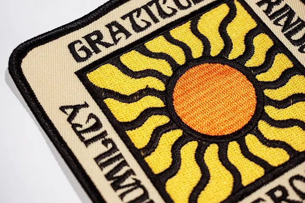 Gratitude Iron-on Patch by Oxford Pennant