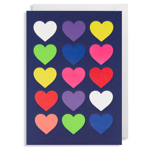 Navy Hearts by Lagom