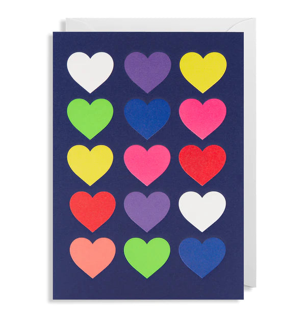 Navy Hearts