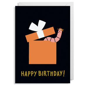 Happy Birthday Wiggly Worm by Lagom