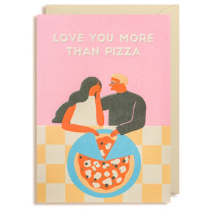 Love You More than Pizza by Lagom