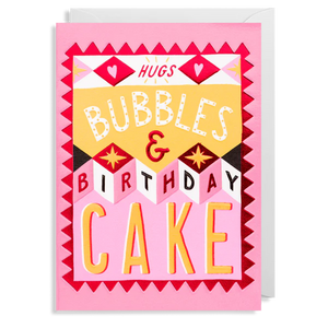 Hugs, Bubbles & Birthday Cake by Lagom