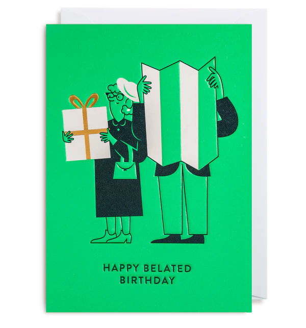 Happy Belated Birthday by Lagom