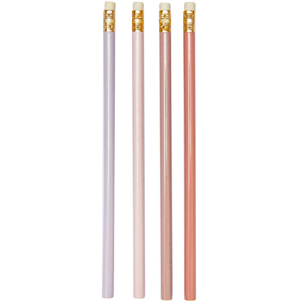 Dusky Pink Pencil Set by Paper Poetry