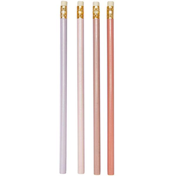 Dusky Pink Pencil Set