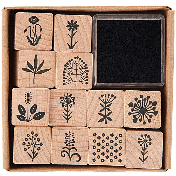 Flowers Stamp Set by Paper Poetry