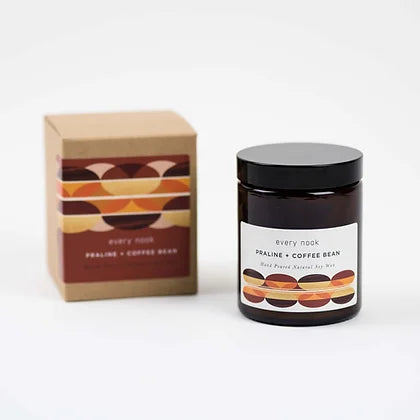 Praline + Coffee Bean Soy Wax Candle