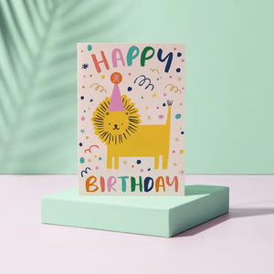 Lion Birthday by Rumble Cards