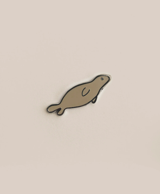 Seal Enamel Pin Badge