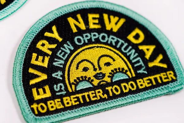 Every New Day Iron-on Patch