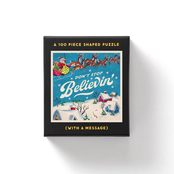 Don't Stop Believin' Mini Jigsaw Puzzle