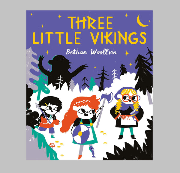 Three Little Vikings by Bethan Woollvin