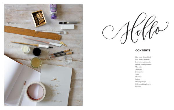 Modern Calligraphy: The Workbook