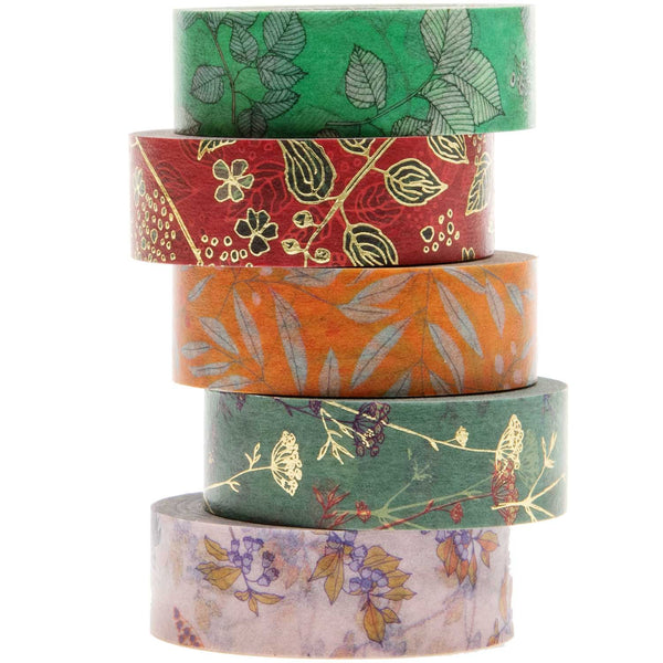 Fall Washi Tape Set of 5 by Paper Poetry