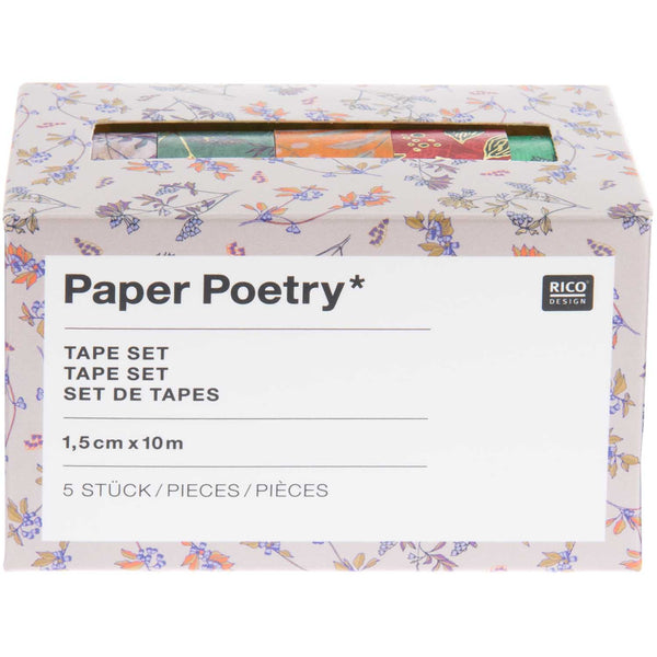 Fall Washi Tape Set of 5 by Paper Poetry