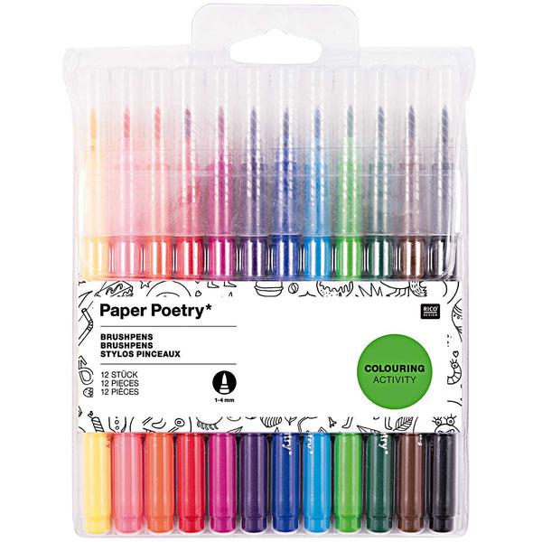 Brush Pen Set by Paper Poetry