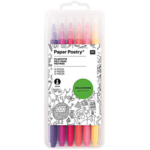 Felt Pen Set by Paper Poetry