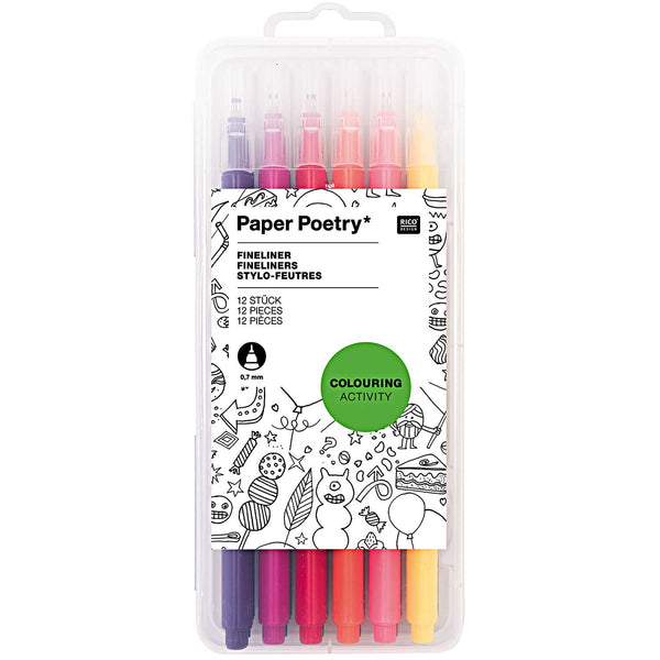 Fineliner Set by Paper Poetry