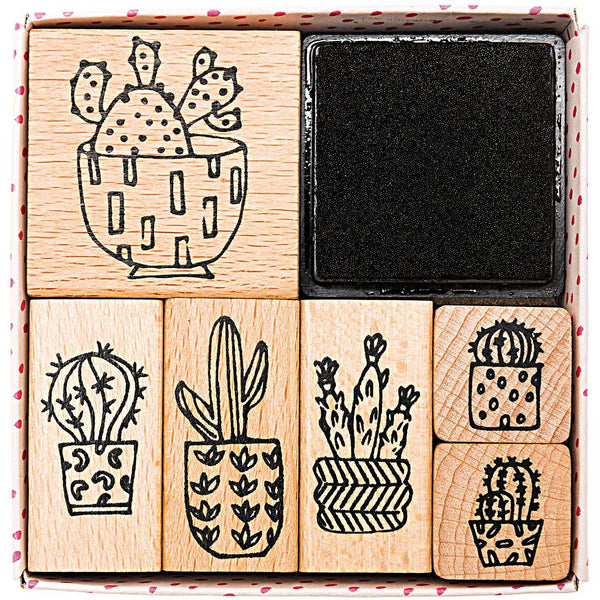 Cacti Stamp Set