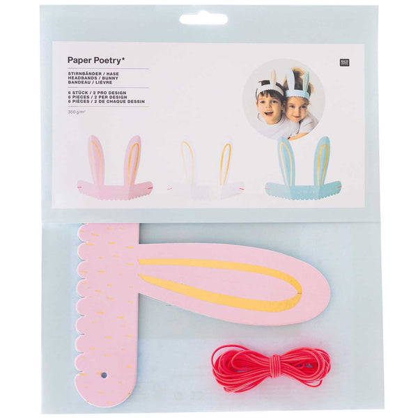 Bunny Ear Headbands by Paper Poetry