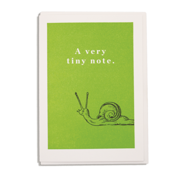 A Very Tiny Note