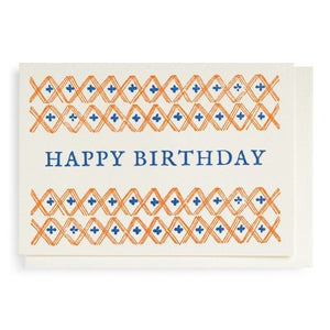 Pattern Happy Birthday by Archivist