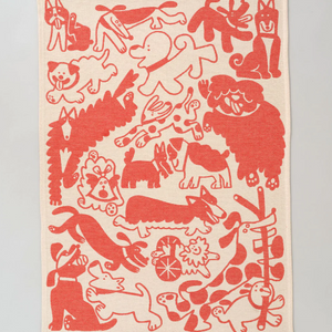 Dogs Day Out Tea Towel by Wrap