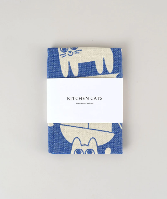 Kitchen Cats Tea Towel