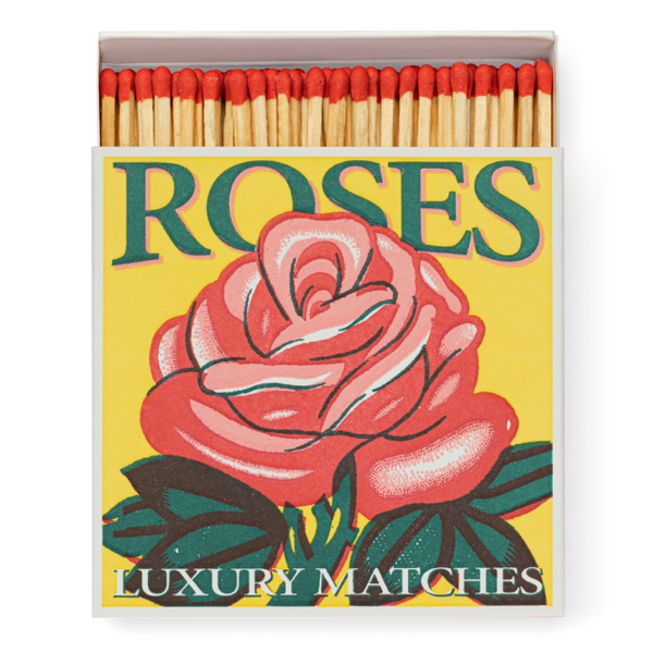 Red Rose Match Box
